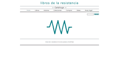 Desktop Screenshot of librosdelaresistencia.com