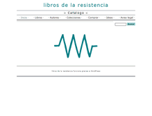 Tablet Screenshot of librosdelaresistencia.com